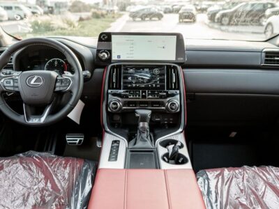 2026 Lexus LX600 F-Sport 3.5 Litres V6 Twin-Turbo Petrol Engine Green Red SUV GCC