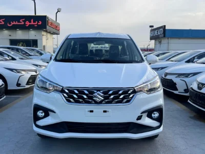 2026 Suzuki Ertiga GLX 4 Cylinder Petrol Engine White Black MPV GCC Specs