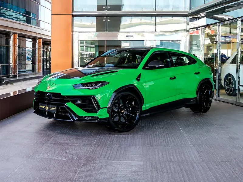 2024 Lamborghini Urus Performante 4.0L twin-turbo V8 Petrol Engine Green Black SUV