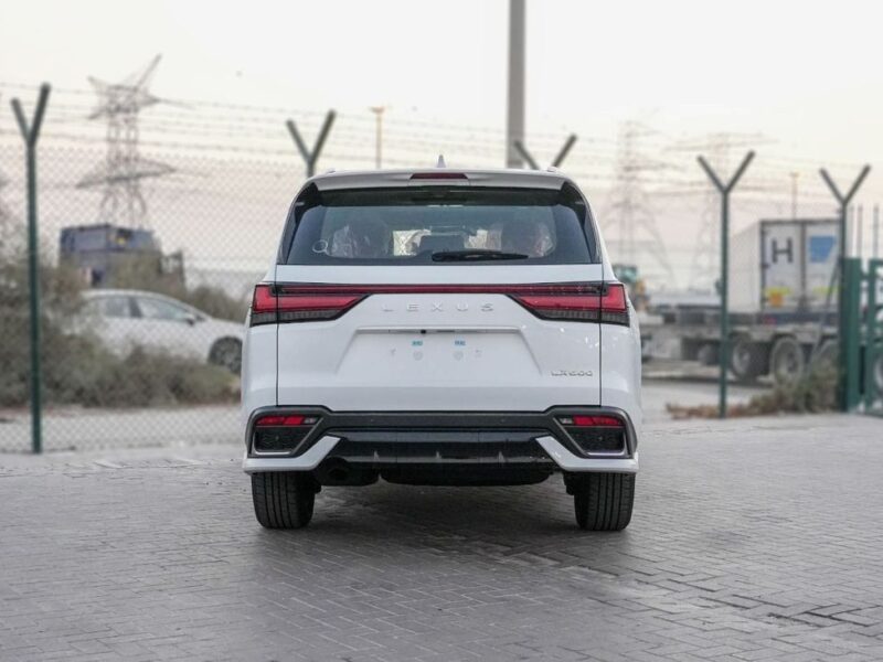 2026 Lexus LX600 F-Sport 3.5 Litres V6 Twin-Turbo Petrol Engine White Red SUV GCC