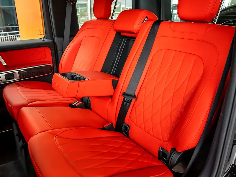 2026 Mercedes-Benz AMG G 63 4.0 Litres V8 Biturbo Engine Black Red SUV