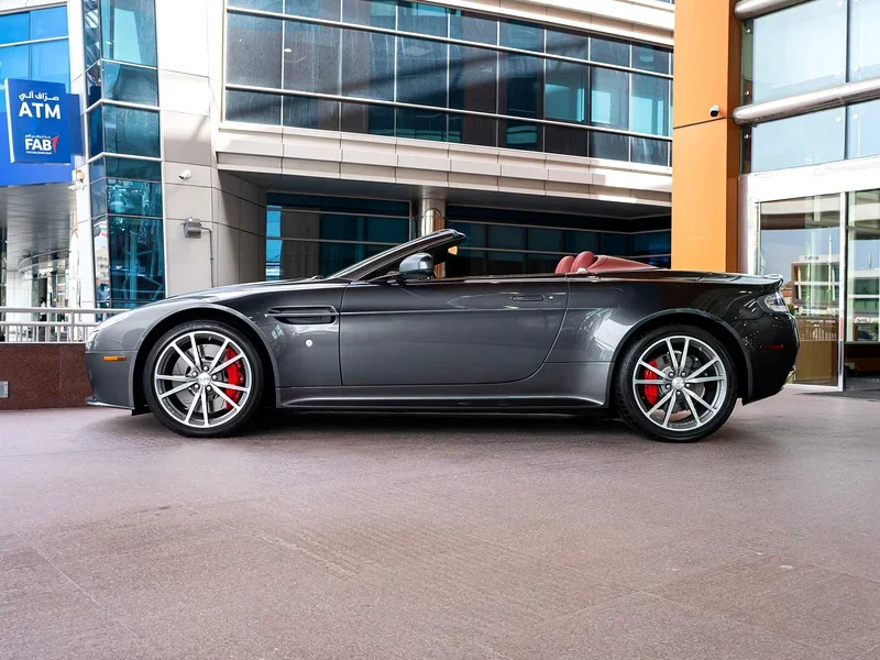 2016 Aston Martin Vantage S Roadster 4.7 Litres V8 Petrol Engine Grey Red Convertible