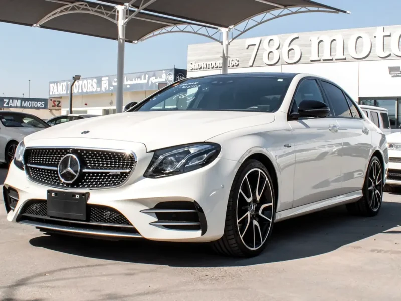 2019 Mercedes-Benz E-Class E53 AMG 6 Cylinder petrol Engine White Black Sedan