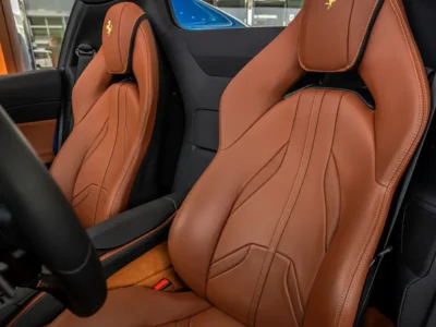 2022 Ferrari 812 GTS 6.5-liter V12 Petrol Engine Blue Tan Sports Car Automatic RWD