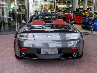 2016 Aston Martin Vantage S Roadster 4.7 Litres V8 Petrol Engine Grey Red Convertible