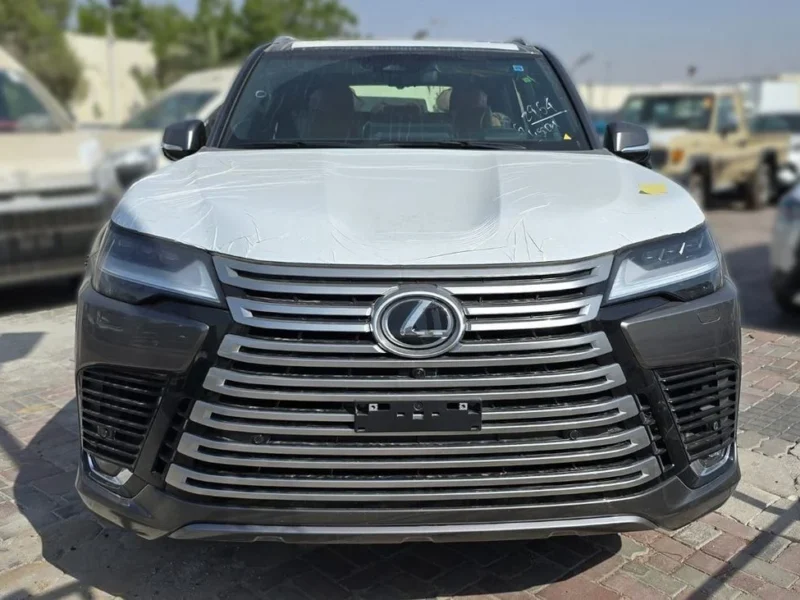 2026 Lexus LX700h Signature 3.5L Twin-Turbocharged V6 Hybrid Engine Grey Tan SUV