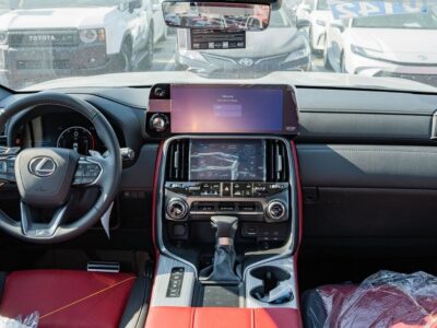 2026 Lexus LX600 F-Sport 3.5 Litres V6 Twin-Turbo Petrol Engine Black Red SUV GCC