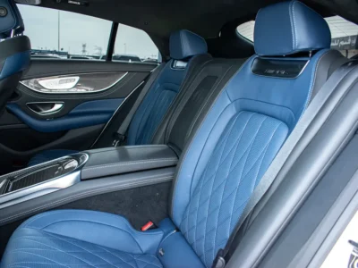 2023 Mercedes-Benz AMG GT 63 S 4MATIC+ 8 Cylinder Petrol Engine White Blue Sedan