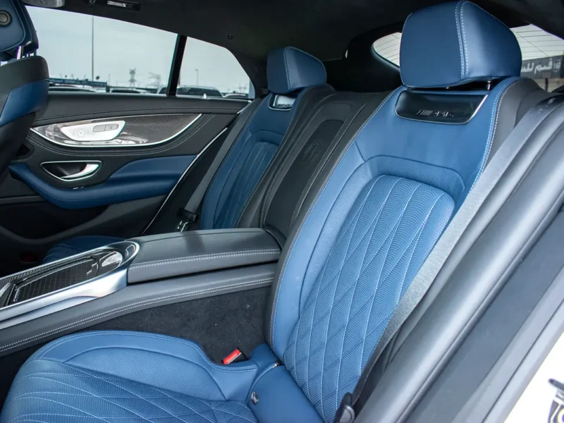 2023 Mercedes-Benz AMG GT 63 S 4MATIC+ 8 Cylinder Petrol Engine White Blue Sedan