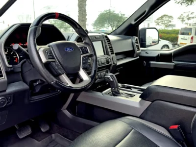 2018 Ford F-150 Raptor 3.5 Liters 6 Cylinders Petrol Engine Grey Black Pickup Truck