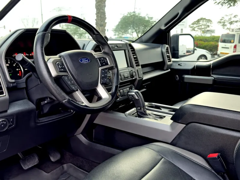 2018 Ford F-150 Raptor 3.5 Liters 6 Cylinders Petrol Engine Grey Black Pickup Truck