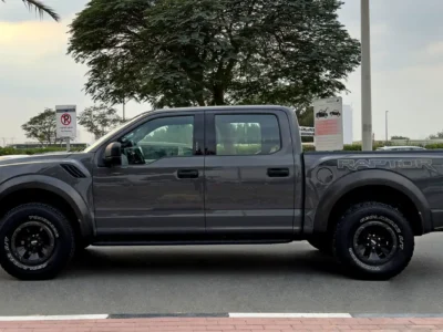 2018 Ford F-150 Raptor 3.5 Liters 6 Cylinders Petrol Engine Grey Black Pickup Truck