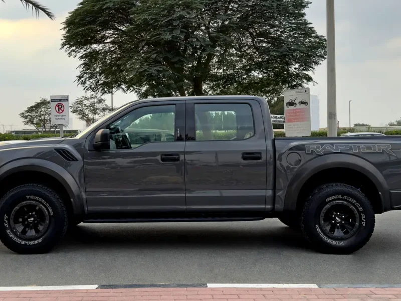 2018 Ford F-150 Raptor 3.5 Liters 6 Cylinders Petrol Engine Grey Black Pickup Truck