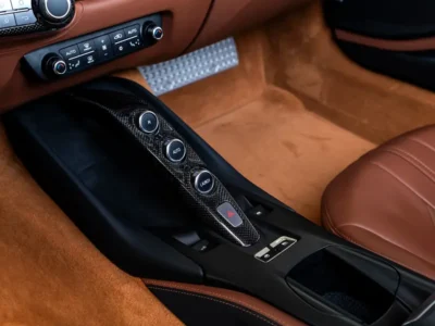 2022 Ferrari 812 GTS 6.5-liter V12 Petrol Engine Blue Tan Sports Car Automatic RWD