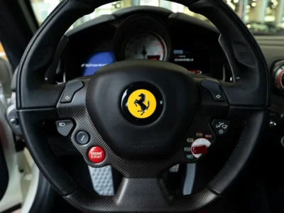 2017 Ferrari F12 Standard 6.3-liter Naturally Aspirated V12 White Red Sports Car GCC