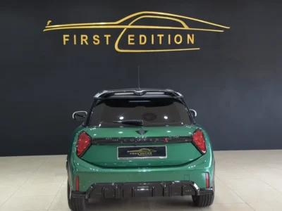 2025 Mini Cooper S JCW 2.0L turbocharged 4 Cylinder Engine Green Black Hatchback