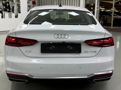2022 Audi A5 40 TFSI S-Line 2.0-liter turbocharged 4-Cylinder Engine White Brown Sedan