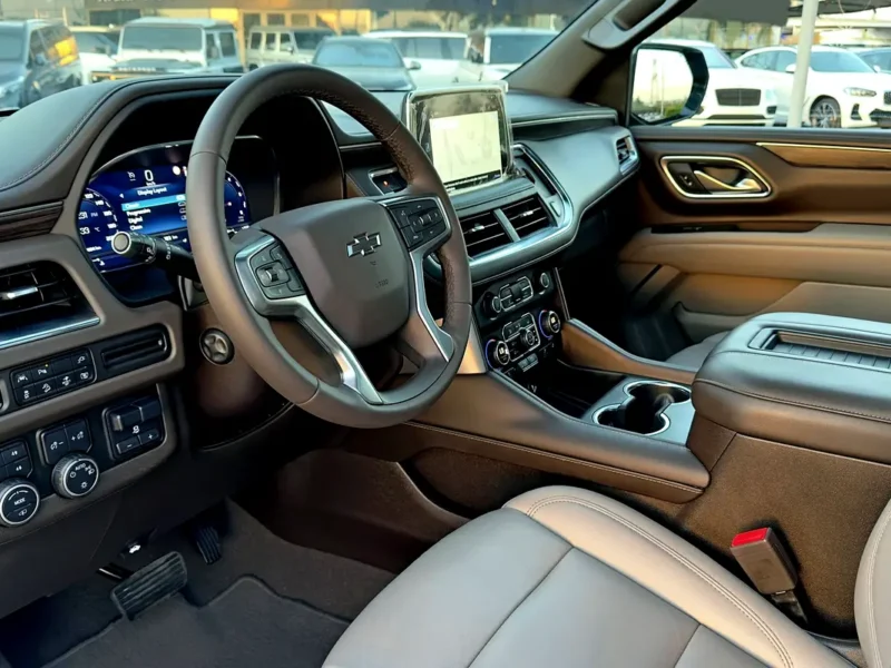 2022 Chevrolet Tahoe Other 6.2-liter EcoTec3 V8 Petrol Engine Grey Beige SUV GCC