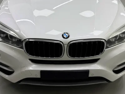 2017 BMW X6 xDrive35i 3.0-liter Turbocharged Inline 6-cylinder Engine White Brown SUV