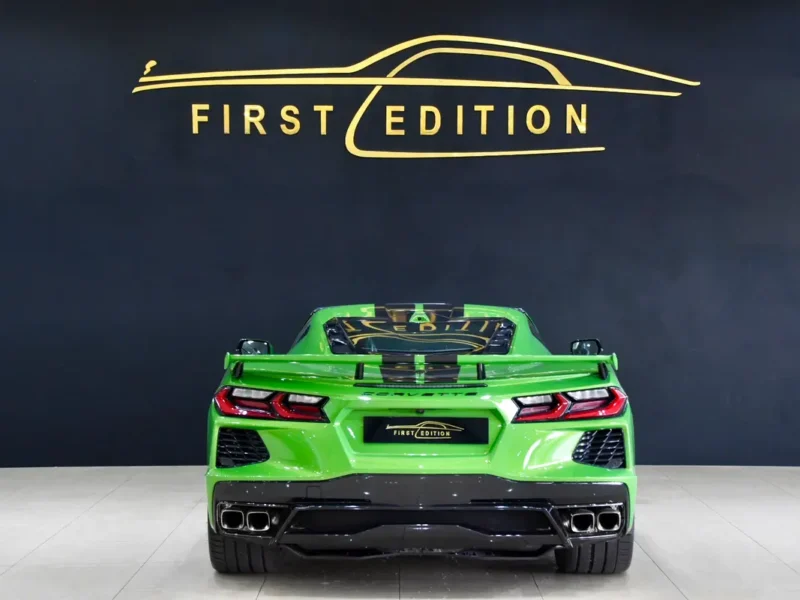 2026 Chevrolet Corvette Stingray 6.2 Litres LT2 V8 Engine Green Black Sports Car GCC