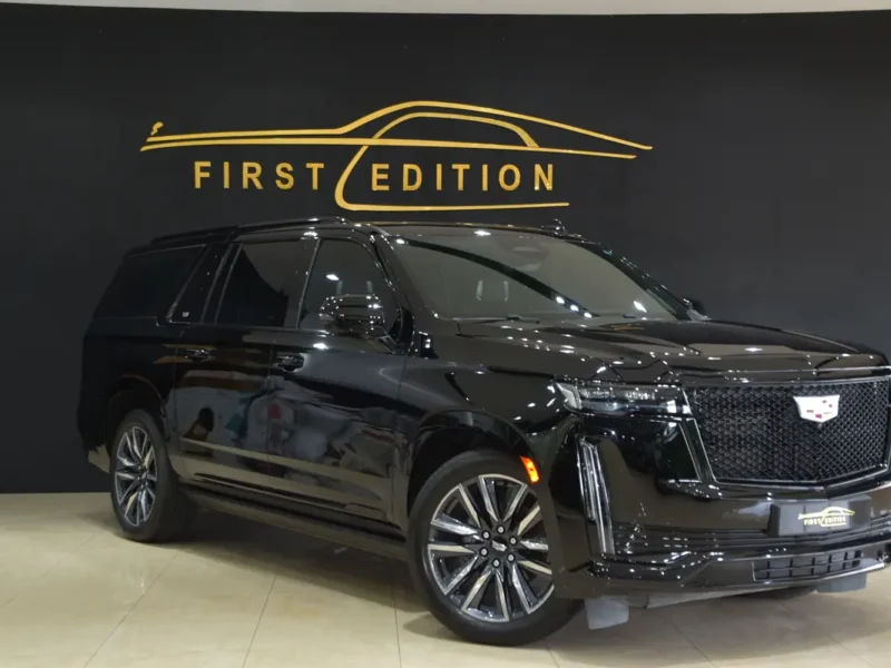 2023 Cadillac Escalade L Platinum 6.2 Liters V8 Petrol Engine Black SUV GCC Specs