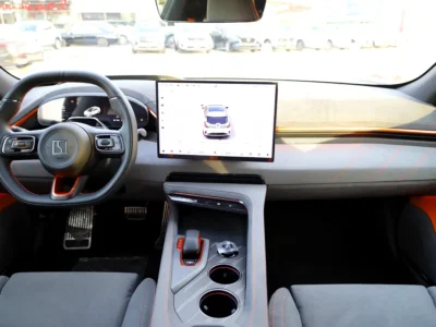 2024 Zeekr 001 YOU 100kWh Luxury Electric Shooting Brake Orange Grey Hatchback