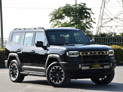 2026 Jetour G700 Comfort 2.0L 4 Cylinders Turbo Hybrid Engine Black tan SUV GCC