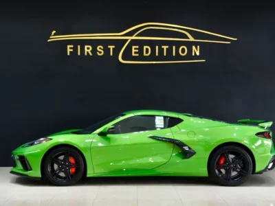 2026 Chevrolet Corvette Stingray 6.2 Litres LT2 V8 Engine Green Black Sports Car GCC