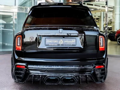 2025 Rolls-Royce Cullinan Black Badge 6.75-liter Twin-Turbocharged V12 Black Blue SUV