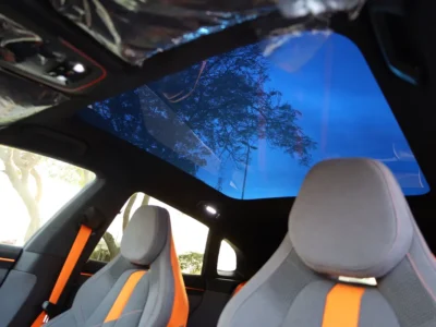 2024 Zeekr 001 YOU 100kWh Luxury Electric Shooting Brake Orange Grey Hatchback