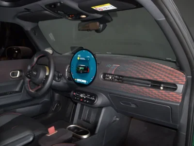 2025 Mini Cooper S JCW 2.0L turbocharged 4 Cylinder Engine Green Black Hatchback