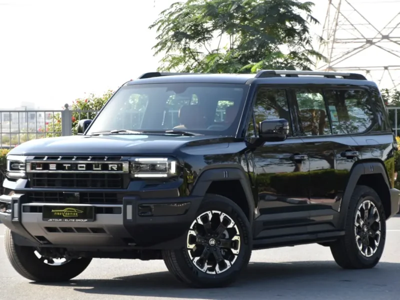 2026 Jetour G700 Comfort 2.0L 4 Cylinders Turbo Hybrid Engine Black tan SUV GCC