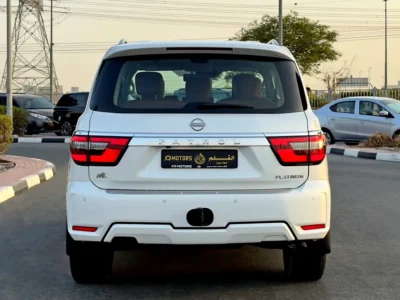 2024 Nissan Patrol SE Platinum 4.0-liter V6 Petrol Engine White Tan SUV GCC Specs