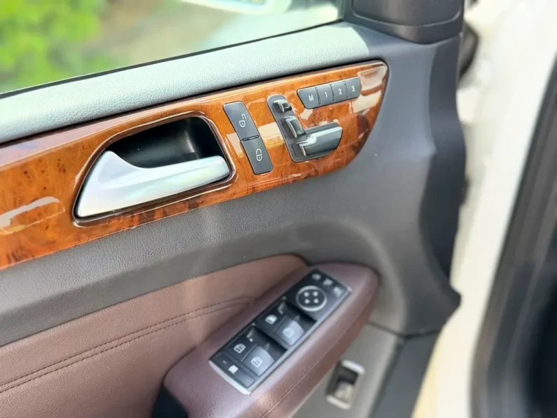 2014 Mercedes-Benz ML 350 AMG 3.5 Litres V6 Petrol Engine White Tan SUV GCC Specs