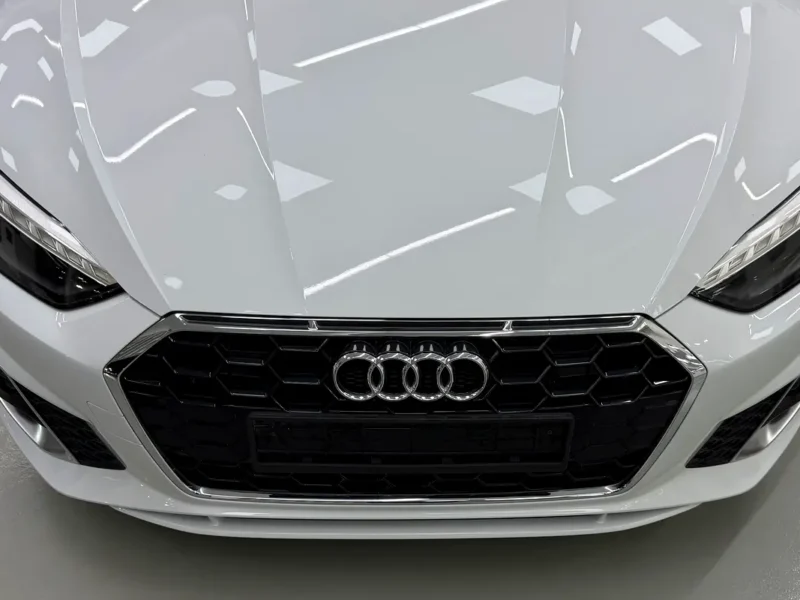 2022 Audi A5 40 TFSI S-Line 2.0-liter turbocharged 4-Cylinder Engine White Brown Sedan