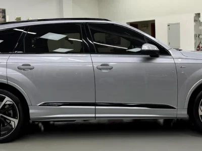 2021 Audi Q7 55 TFSI quattro S line Black Edition 3.0-liter V6 Turbo Petrol Engine Silver Black SUV