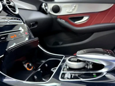 2018 Mercedes-Benz C200 2.0L Turbocharged 4-cylinder Engine Grey Red Sedan GCC Specs