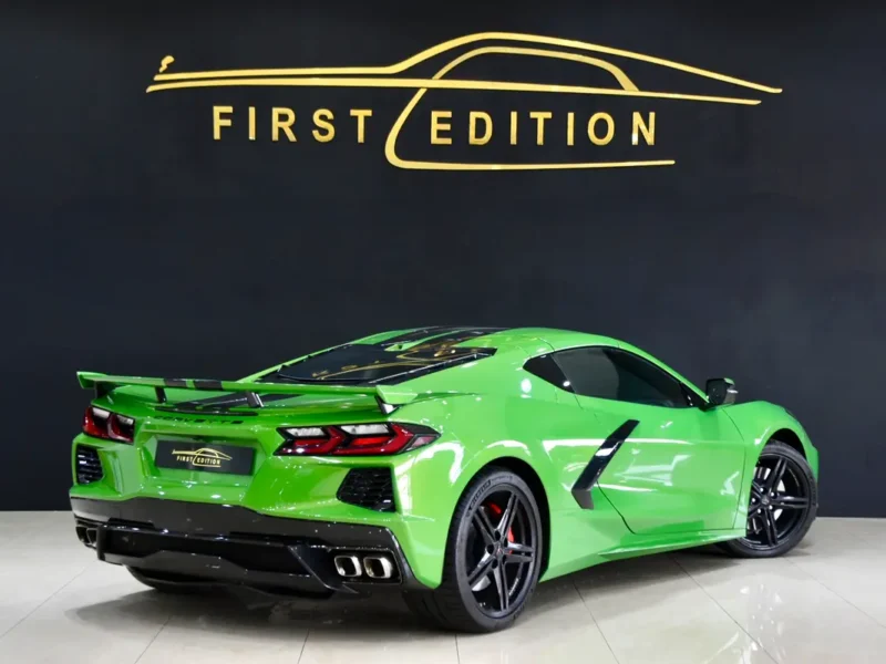 2026 Chevrolet Corvette Stingray 6.2 Litres LT2 V8 Engine Green Black Sports Car GCC