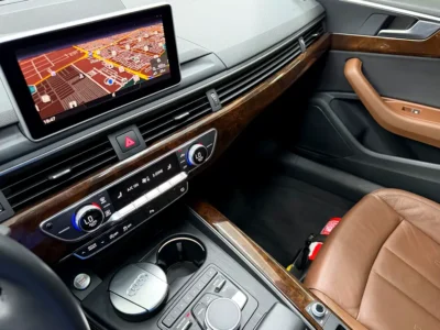 2019 Audi A5 40 TFSI S-Line 2.0L Turbocharged 4-cylinder Petrol Engine Grey Brown Coupe