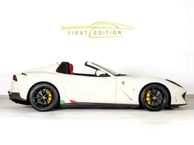 2020 Ferrari 812 GTS GTS 6.5-liter V12 Petrol Engine White Red Sports Car GCC Specs