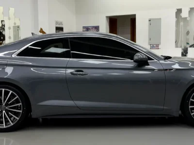 2019 Audi A5 40 TFSI S-Line 2.0L Turbocharged 4-cylinder Petrol Engine Grey Brown Coupe