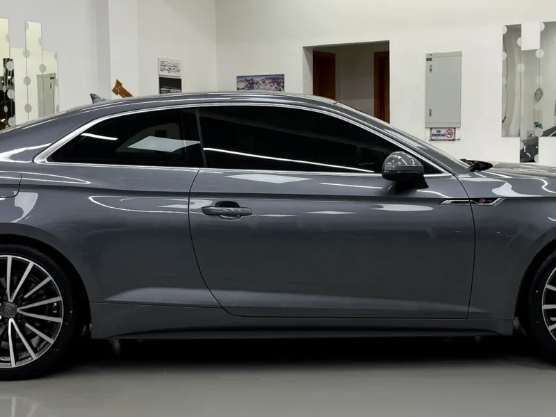 2019 Audi A5 40 TFSI S-Line 2.0L Turbocharged 4-cylinder Petrol Engine Grey Brown Coupe