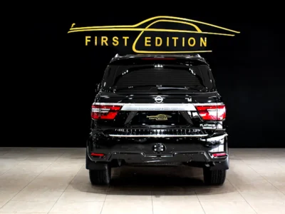 2022 Nissan Patrol LE Platinum City 5.6 Litre V8 Petrol Engine Black Tan SUV GCC Specs