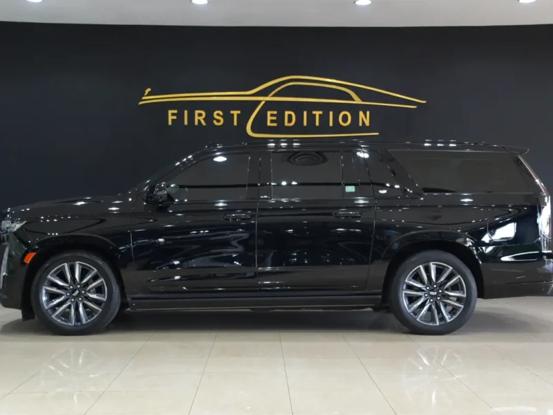 2023 Cadillac Escalade L Platinum 6.2 Liters V8 Petrol Engine Black SUV GCC Specs