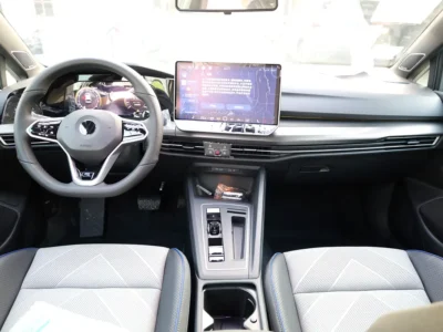 2025 Volkswagen Golf R 2.0-liter 4 Cylinders Turbocharged Engine Grey Black Hatchback