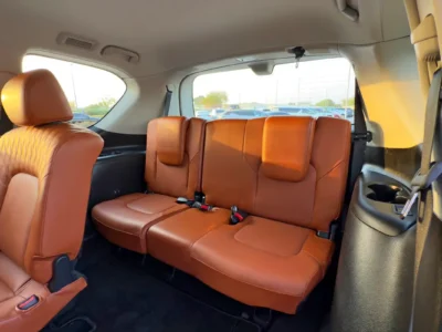 2024 Nissan Patrol SE Platinum 4.0-liter V6 Petrol Engine White Tan SUV GCC Specs