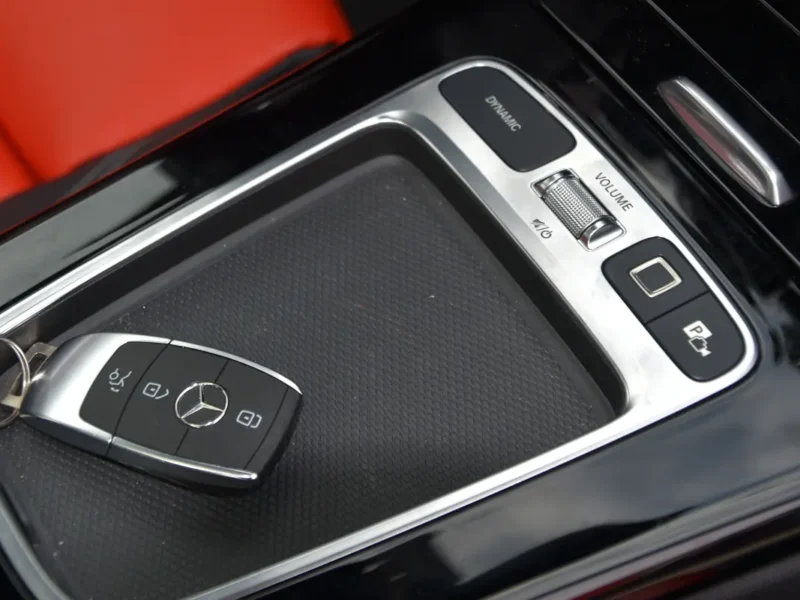 2025 Mercedes-Benz CLA200 AMG 1.3-liter Turbo 4 Cylinder Engine Black Red Sedan