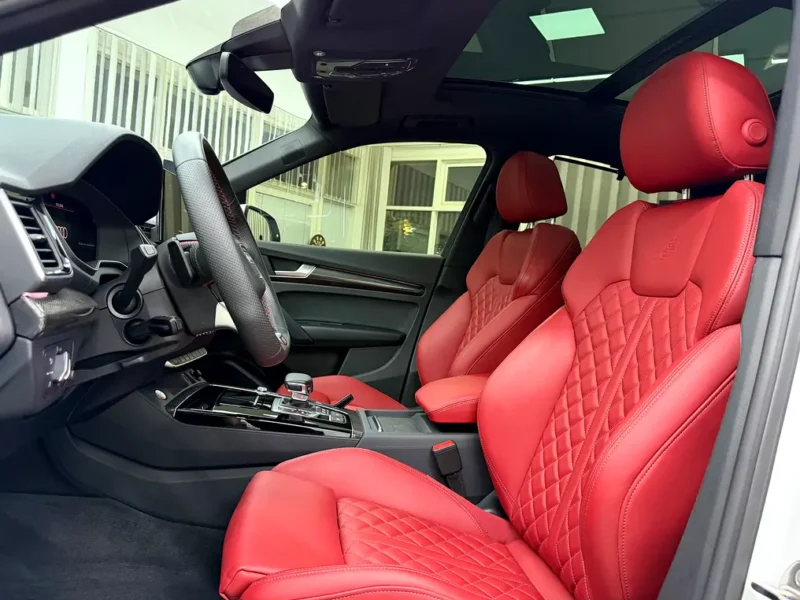 2023 Audi SQ5 Sportback Progress S 3.0-litre V6 Petrol Engine White Red Coupe GCC