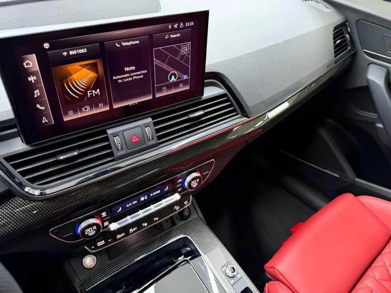 2023 Audi SQ5 Sportback Progress S 3.0-litre V6 Petrol Engine White Red Coupe GCC