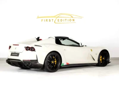 2020 Ferrari 812 GTS GTS 6.5-liter V12 Petrol Engine White Red Sports Car GCC Specs
